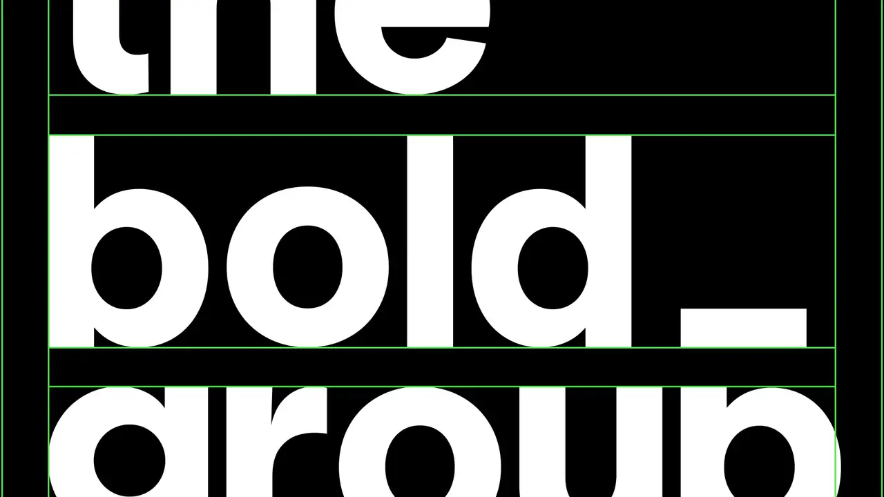 The Bold Group — Brand Launch, key frame 1