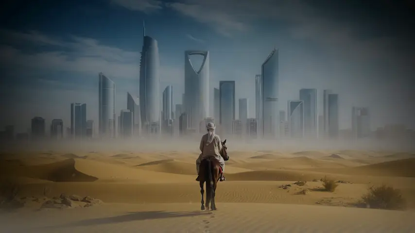Riyadh skyline — the Imam’s words