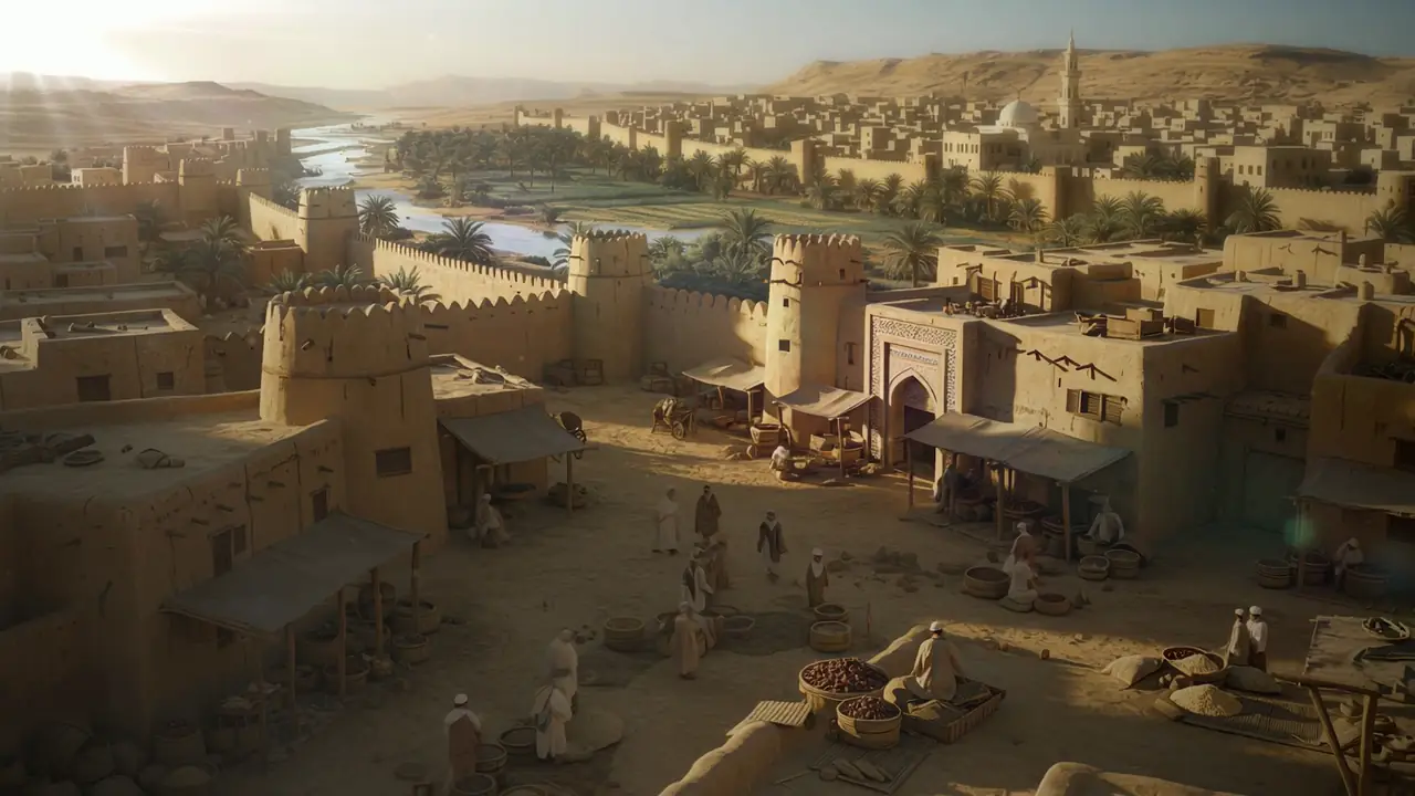 CEER — Founding Day: Diriyah, 1727. A rider leaves the walled city, crosses the sands and arrives at today’s Riyadh — a 17-shot AI film for CEER, the first Saudi electric-vehicle brand.