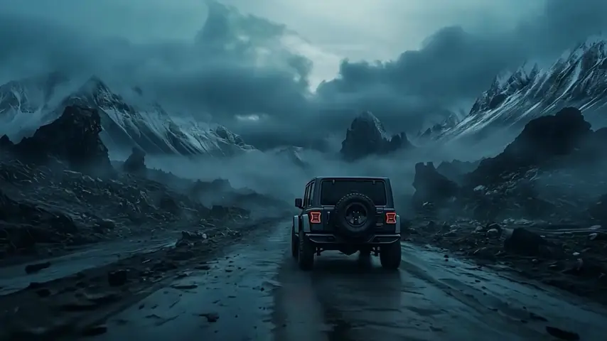 Chase cam — snowy peaks